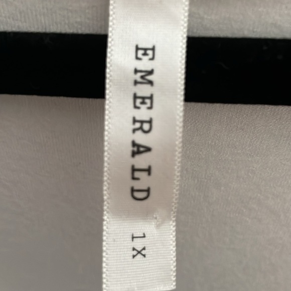 Beautiful white blouse. I am 5’9” and it reaches to mid thigh. Never worn. - Picture 4 of 4